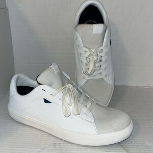 Vessi Weekend Sneakers Womens Size 11 White Waterproof Shoes Casual Walking